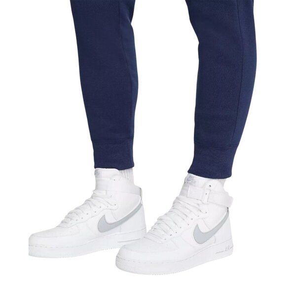 Nike Club Fleece Men's Sweatsuit 2 PC Tracksuit Matching Navy Blue Outfit NWT - Picture 11 of 14